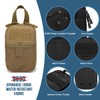 MUCHER 2 x Tool Bag Organiser Small Multitool Bag Tactical