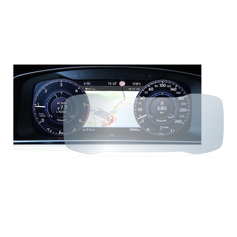 BROTECT Anti-glare protective glass for Volkswagen Golf 7 Facelift (2016-2019)