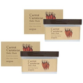 skin food Miracle House Skin Food Carrot Carotene Daily Mask 30 Sheets 1+1 Hypoallergenic Face Pack 796357 / 미라클하우스 스킨푸드 캐롯 카로틴 데일리 마스크 30매 1+1 저자극 얼굴팩 796357