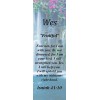Wes "Fruitful" Keepsake Name Meaning Bookmark with Bible Verse and