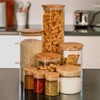 Kate's Kitchen 2L Glass Canister with Bamboo Lid – Airtight