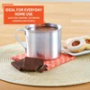 IMUSA USA R200-10WM Aluminum Mug for Stovetop Use or Camping