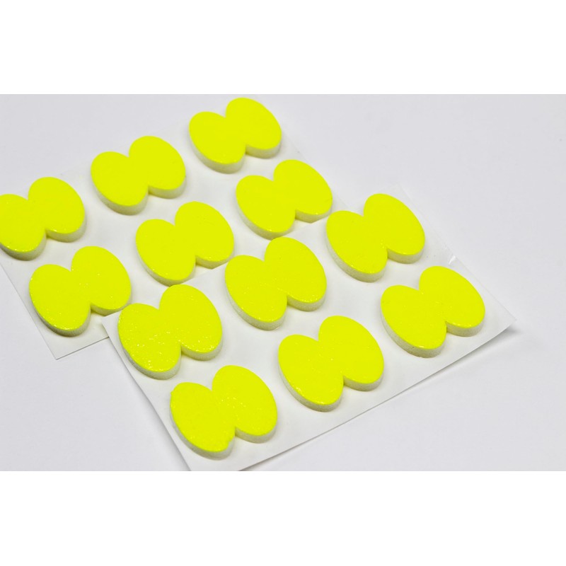 Strike Indicator/Fluorescent Yellow/Fly Float/Pack of 12