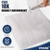 Vnoss 6 Pack Bath Hand Towels Set – Microfiber Bath