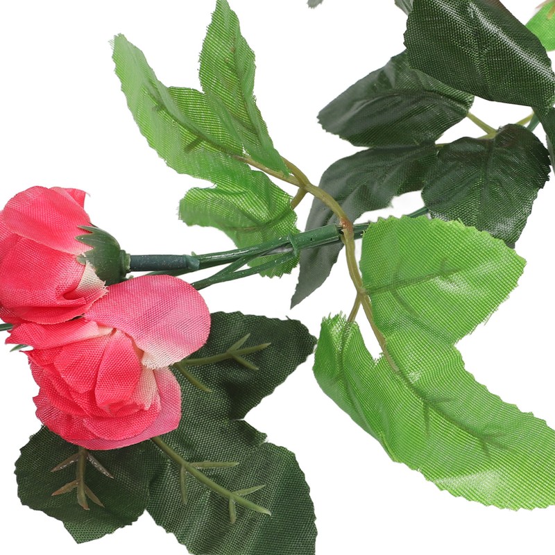 Artificial Rose Vine High Simulation Decorative Rose Vine Garland Fake