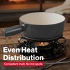 Swissmar Lugano Cast Iron Cheese Fondue Set, 9-Piece, 2 QT