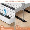 BUFOR 1 Pack Pull out Cabinet Organizer, Width (12"-19") Depth