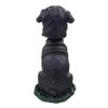 Animal Den Pug Black Dog Bobblehead Figure for Car Dash