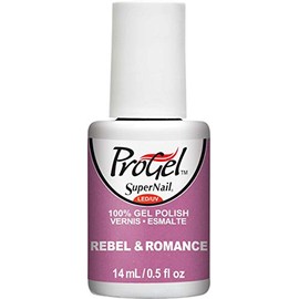 Supernail Progel Gel Polish, Rebel & Romance, 0.5 Fluid Ounce