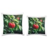 Superfruit Acerola Cherries Guarani Cherry Barbados Cherry Throw Pillow