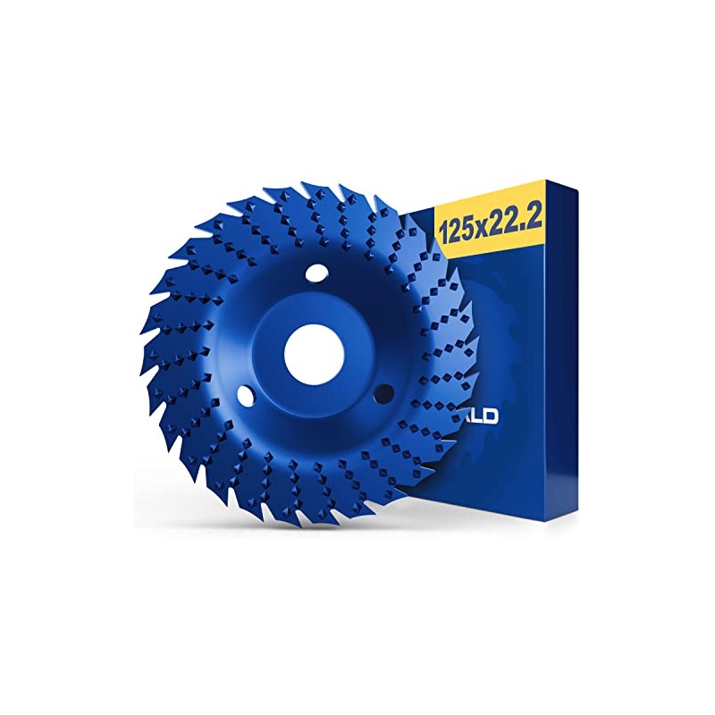Falkenwald Flex Cut & Rasp Disc, 125 mm Wood Carving