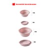 2 Pack Multi-Purpose Folding Collapsible Wash Basin(Pink)
