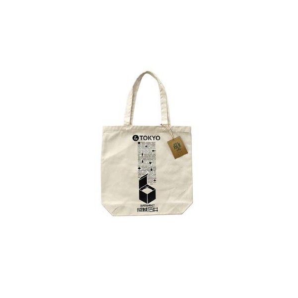 Seijo Ishii & Tokyo Logo Shopping Bag/Eco Bag