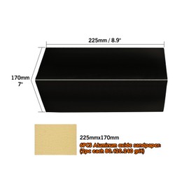 ROLLINGDOG Drywall Corner Sander - Hand Sander With 6PC Oxide Mesh Sandpaper for Corner Wall Cleaning and Polishing