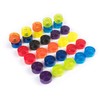 16 Pcs Guitar Effect Footswitch Topper,Foot Nail Cap Pedal Topper,Protection