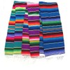 Leos Imports Mexican Serape Blanket (Medium 60"x24", Assorted)