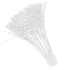 100Pcs Pearls Sticks Wearable ABS DIY Decoration Accessories for Wedding