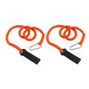 2pcs Kayak Paddle Leashes Stretchable Safety Canoe Paddle Leash Kayak