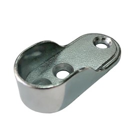 Brida para tubo closet Ovalado, Armario Barra Closet Soporte Tubo 10 pza y 30 Pijas Soporte tubo Closet Armario 10 pza