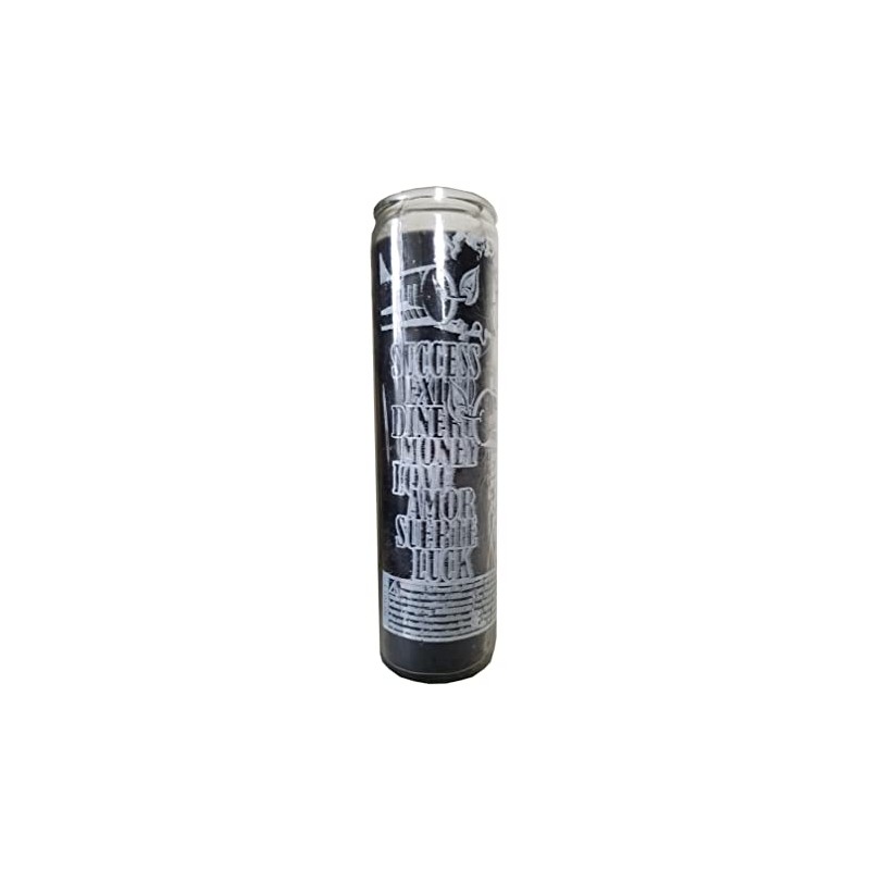 Spell Breaker Black Pillar Candle