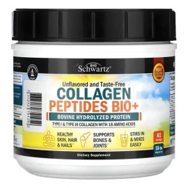 Bioschwartz Péptidos De Colágeno Bio  454 G Sabor Sin Sabor                                                                                           