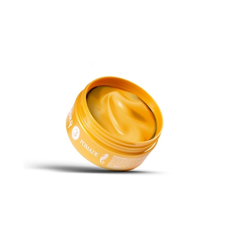 BARBERTIME Hair Styling Gold Pomade Wax | Gel Wax Pomade