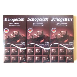 Schogetten German Dark Chocolate (Pack of 6)