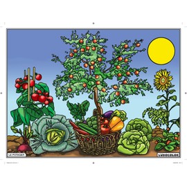 Le Gemüsegarten Velvet Colouring Board