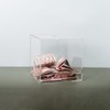 3.94”× 3.94”× 3.94” Clear Acrylic Money Box Smash Money Saving