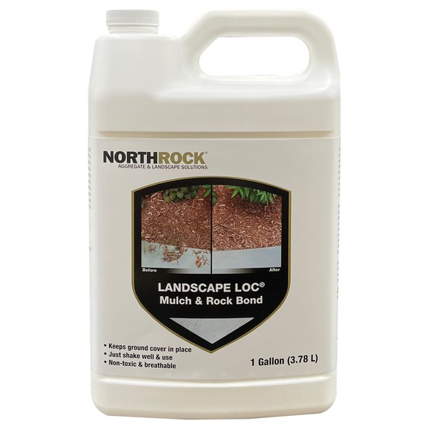 Landscape Loc Mulch & Rock Bond - Binder for Mulch,