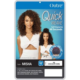 Outre Quick Weave - Misha (DR2/GINGER BROWN)