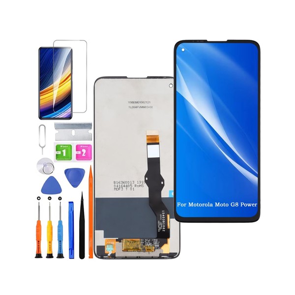 HLYGZX Replacement Display for Motorola Moto G8 Power LCD Screen,