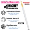 My Lash Tools Eyelash Extension Curved Degree Tweezers for Isolation