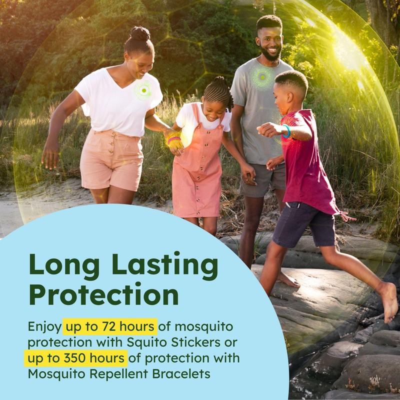 BugMD Mosquito Repellent Bundle: 78 Safe & Effective Squito Stickers