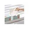 리본제이 100% Cotton Unbleached Reusable Disposable Dishcloths 120 Sheets (20