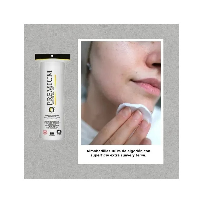 Almohadillas Desmaquillantes Limpieza Facial Pads 480 Pz