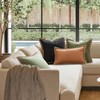 Phantoscope Pack of 2 Farmhouse Decorative Throw Pillow Covers Burlap
