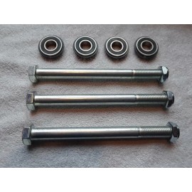 ALL NEW PARTS VINTAGE LIL' INDIAN MINI BIKE BOLT KIT  BEARING- NUTS 5/8 -18 X 7" BOLTS