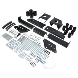KUAFU 3" Full Body Lift kit Front & Rear Compatible with 2005-2015 Toyota Tacoma 2WD 4WD All Cabs w/o Hitch Steel Powder Coated Matte Black