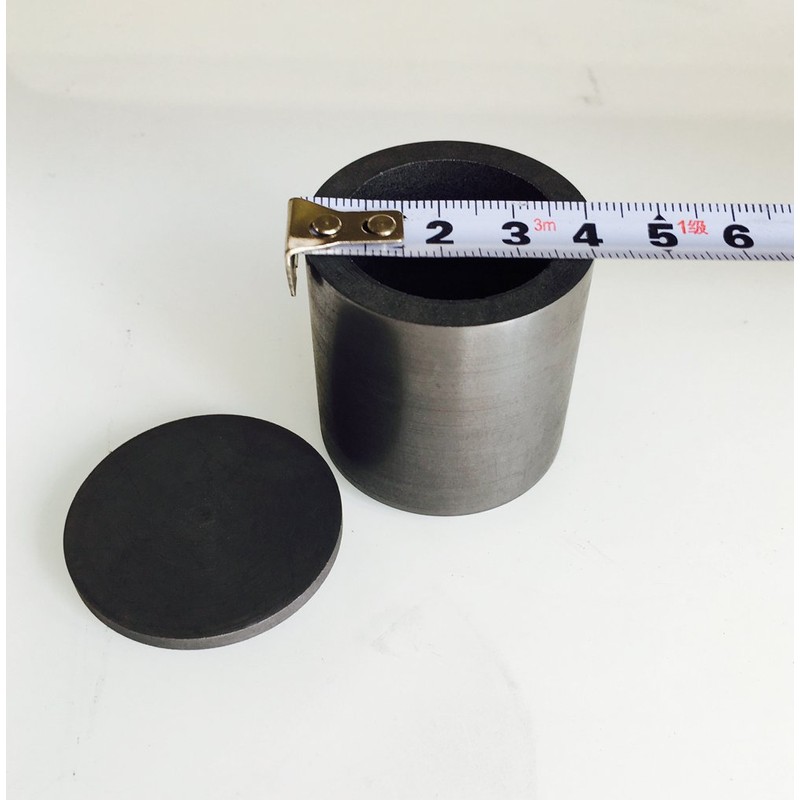 OTOOLWORLD Smelting Lab Graphite Crucible with Cover Lab Supply 40MM