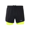 Lixada Men's 2 in 1 Running Shorts Quick Dry Breathable