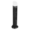 Desk Fan, Quiet Tower Bladeless Fan Anti Slip Pad 90