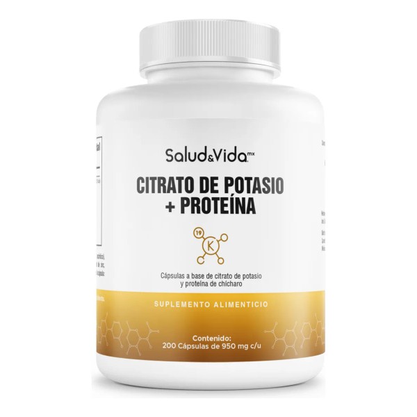 Citrato de Potasio 518 mg (200 mg de Potasio Elemental)