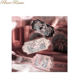 FLOWERKNOWS Swan Ballet Collection Makeup Multi Palette 6.5g * 6colors (3colors), Shade:01 White Swan