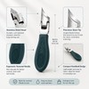 Slant Edge Toenail Clipper Set for Thick Nails – Stainless
