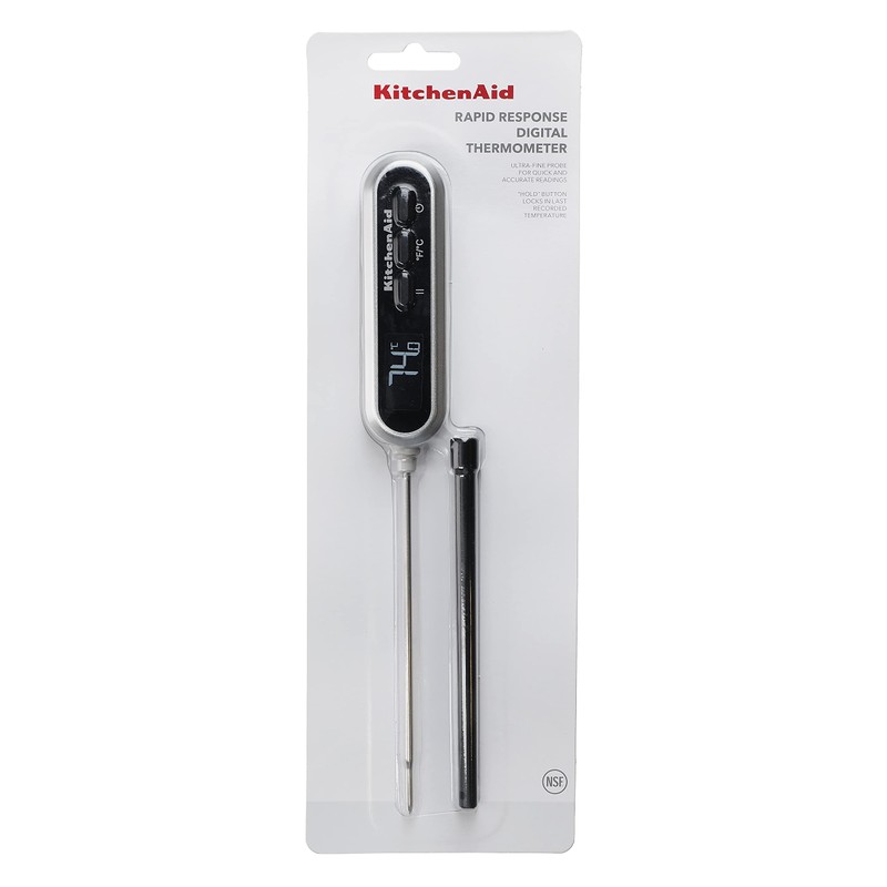 KitchenAid Global Digital Thermapen Thermometer, Black, -20 to 250°C, KQ905G,