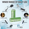 Lombaour 1.2 Volt AA 600mAh NiMH Rechargeable Batteries,Pre-Charged Double A
