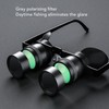 Hands Free Binoculars, Professional Portable Telescope, 3 Color Polarized Lenses,