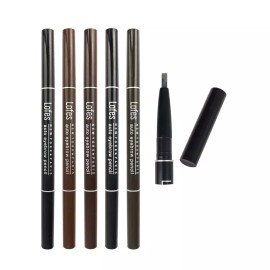 Ropes 로페스 오토 아이브로우 펜슬 1색 12개입 선택형 - O [04-81호 회색12개입] Lopez Auto Eyebrow Pencil 1 Color 12 Pack - O [04-81 Gray 12 Pack]