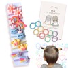 Decorative & Tangle-free Hair Elastic for Children, Baby Hair Band,